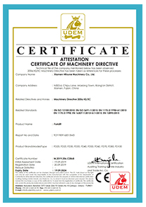 certificat CE de chariot élévateur diesel